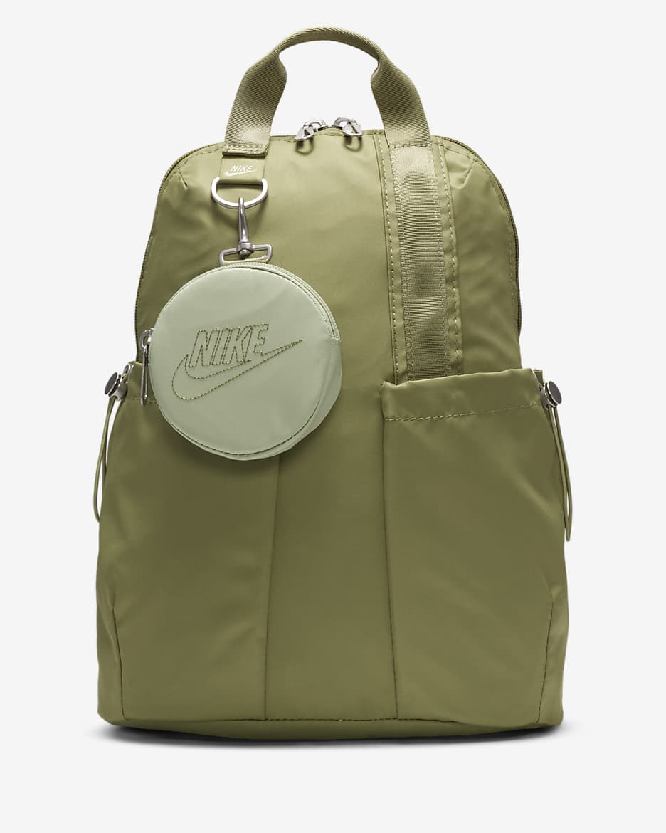 Nike Women's Sportswear Futura Luxe Mini offers 10L Backpack-Blue